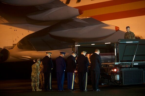 Utah Mayor Brent Taylor body arrives home  Getty Images 