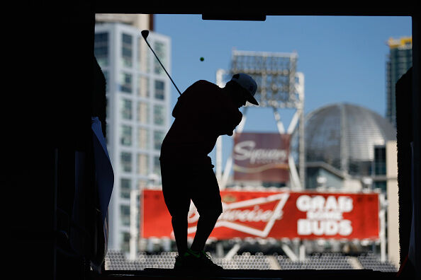 Golfing at Petco Park 2018