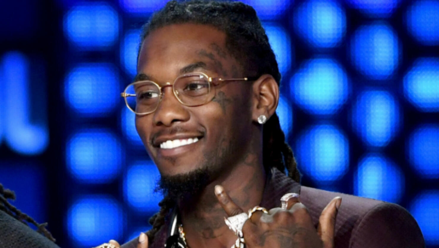 Offset Drops 100K On Custom Chains Glasses iHeart