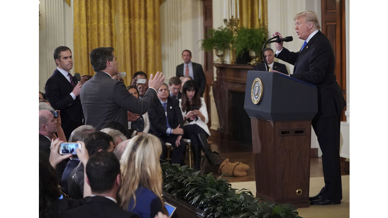CNN reporter's press pass suspended by the White house