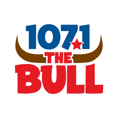107.1 The Bull logo