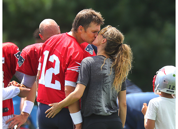 Tom Brady & Gisele Bundchen - one of them knows when to retire.