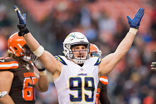 Joey Bosa might play with the Chargers on Sunday against Broncos