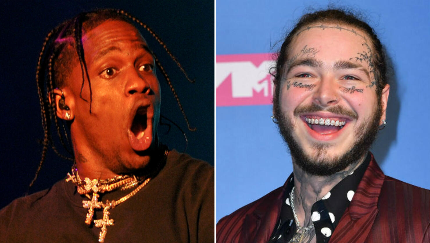 travis-scott-post-malone-surprise-postmates