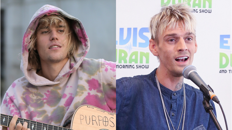 Justin Bieber Pays Homage To Aaron Carter For Paving The Way For Him