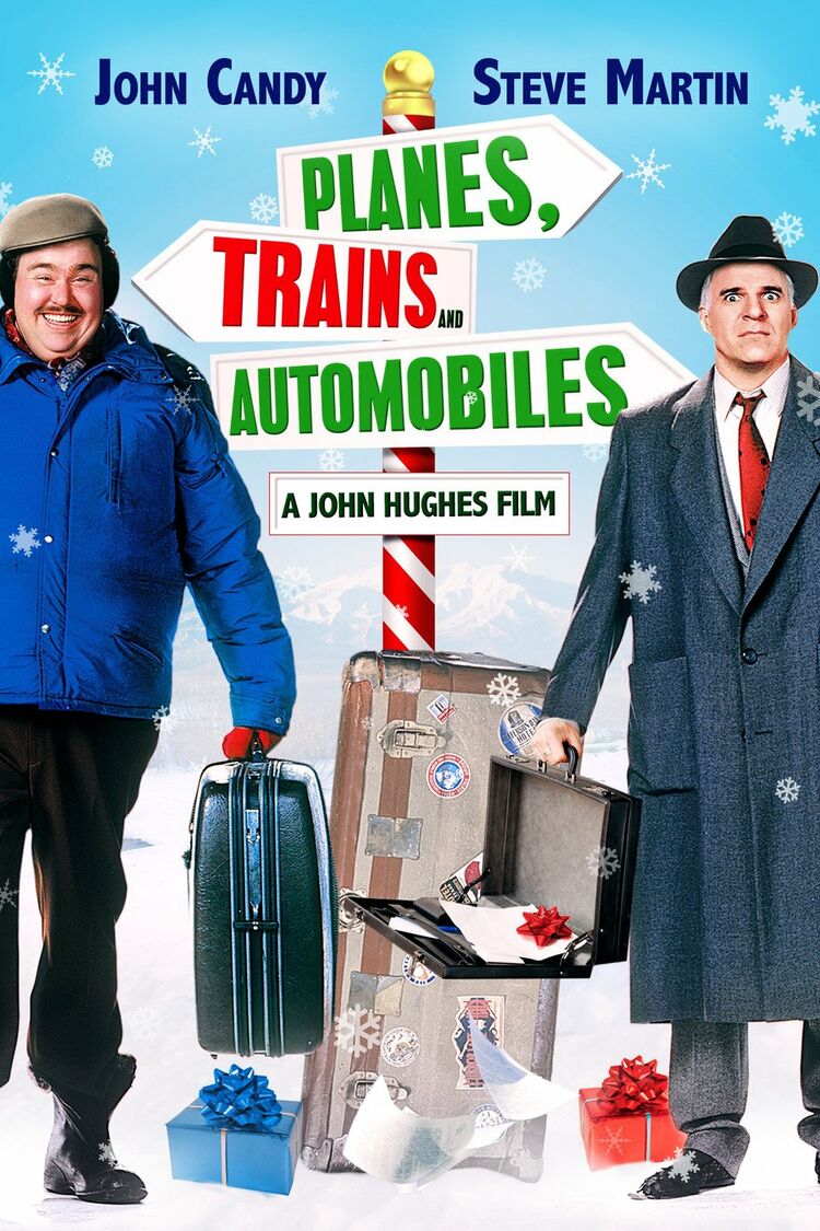 Planes, Trains, and Automobiles is not a christmas movie despite the new cover art