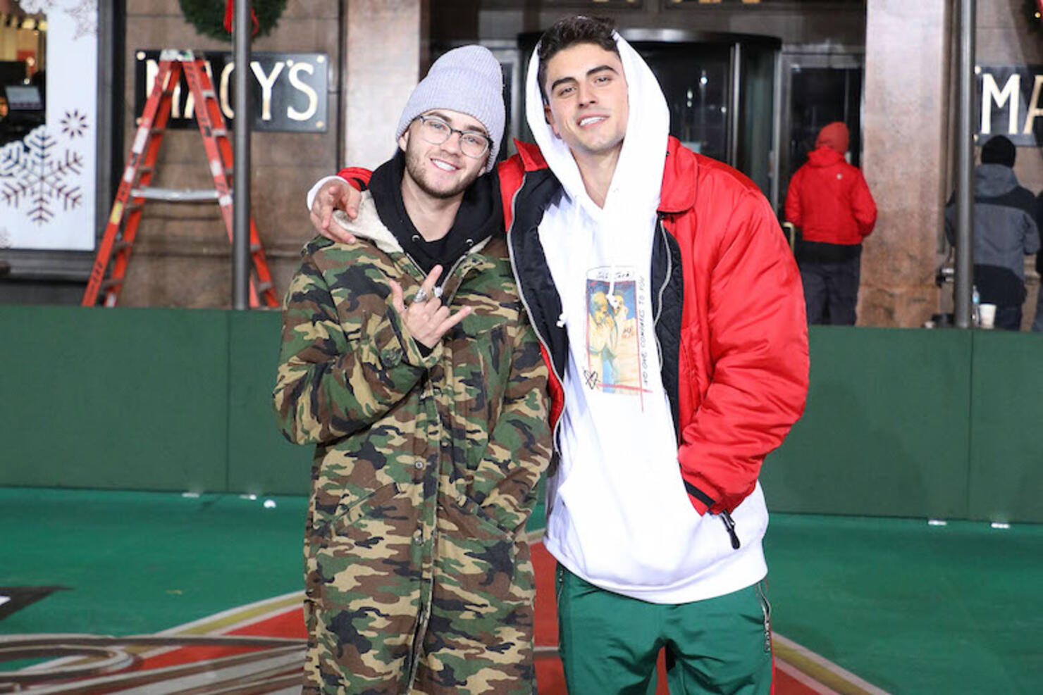 Jack & Jack perform at the 2018 Thanksgiving Day Parade