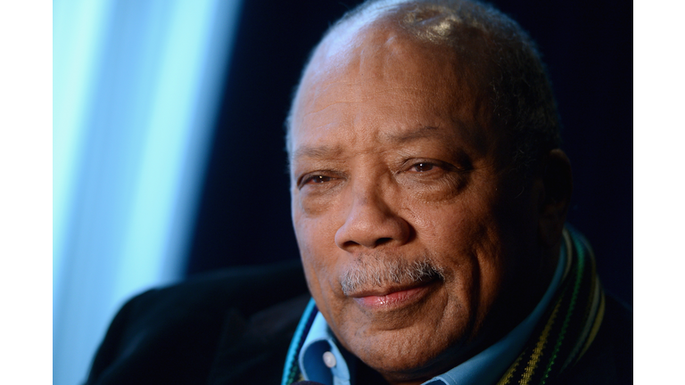 Quincy Jones honored with slab in front of TCL chinese theater