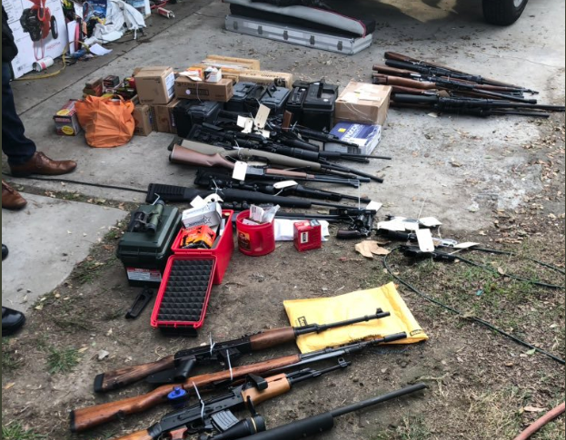 51-Year-Old Man Arrested After Huge Cache of Weapons Discovered at His ...