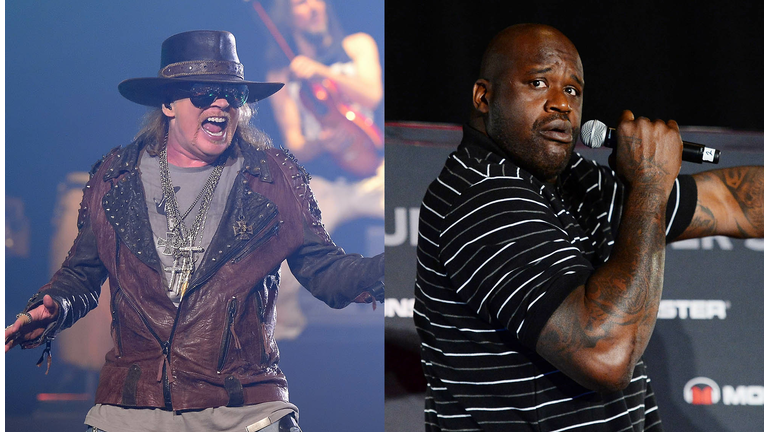 Shaq Jammed With Guns N' Roses During 'Chinese Democracy' Sessions
