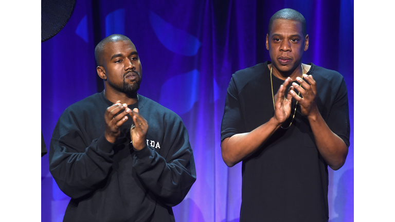 Jay Z and Kanye West (Getty)