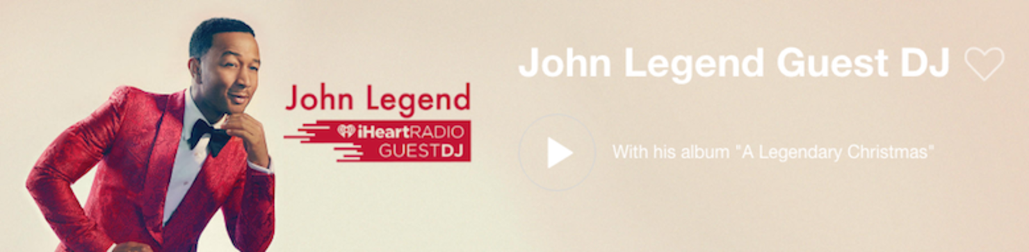 John Legend Guest DJ