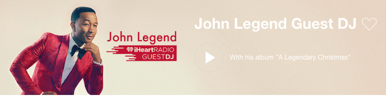 John Legend Guest DJ