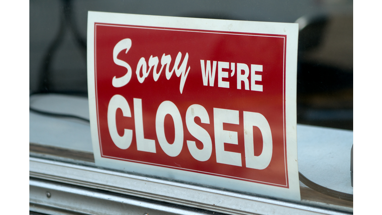 Closed Sign Getty RF