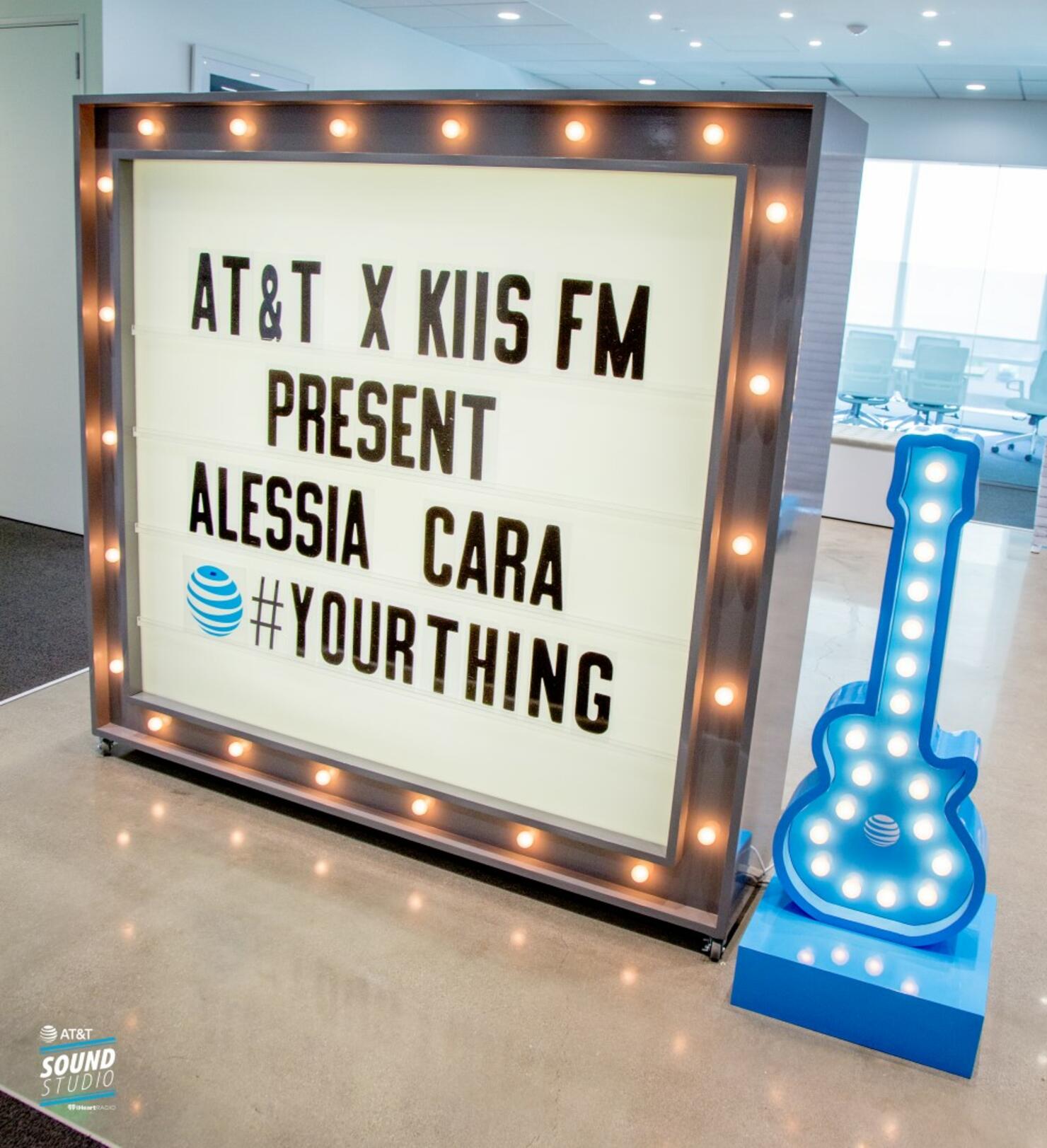 Alessia Cara in our AT&T Sound Studio