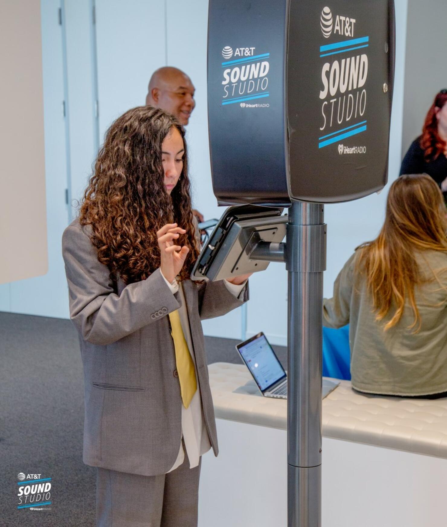 Alessia Cara in our AT&T Sound Studio