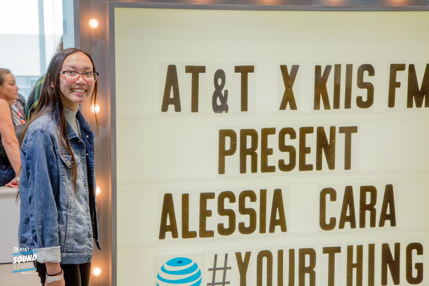 Alessia Cara in our AT&T Sound Studio
