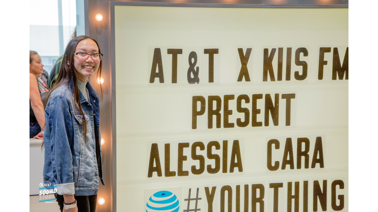 Alessia Cara in our AT&T Sound Studio