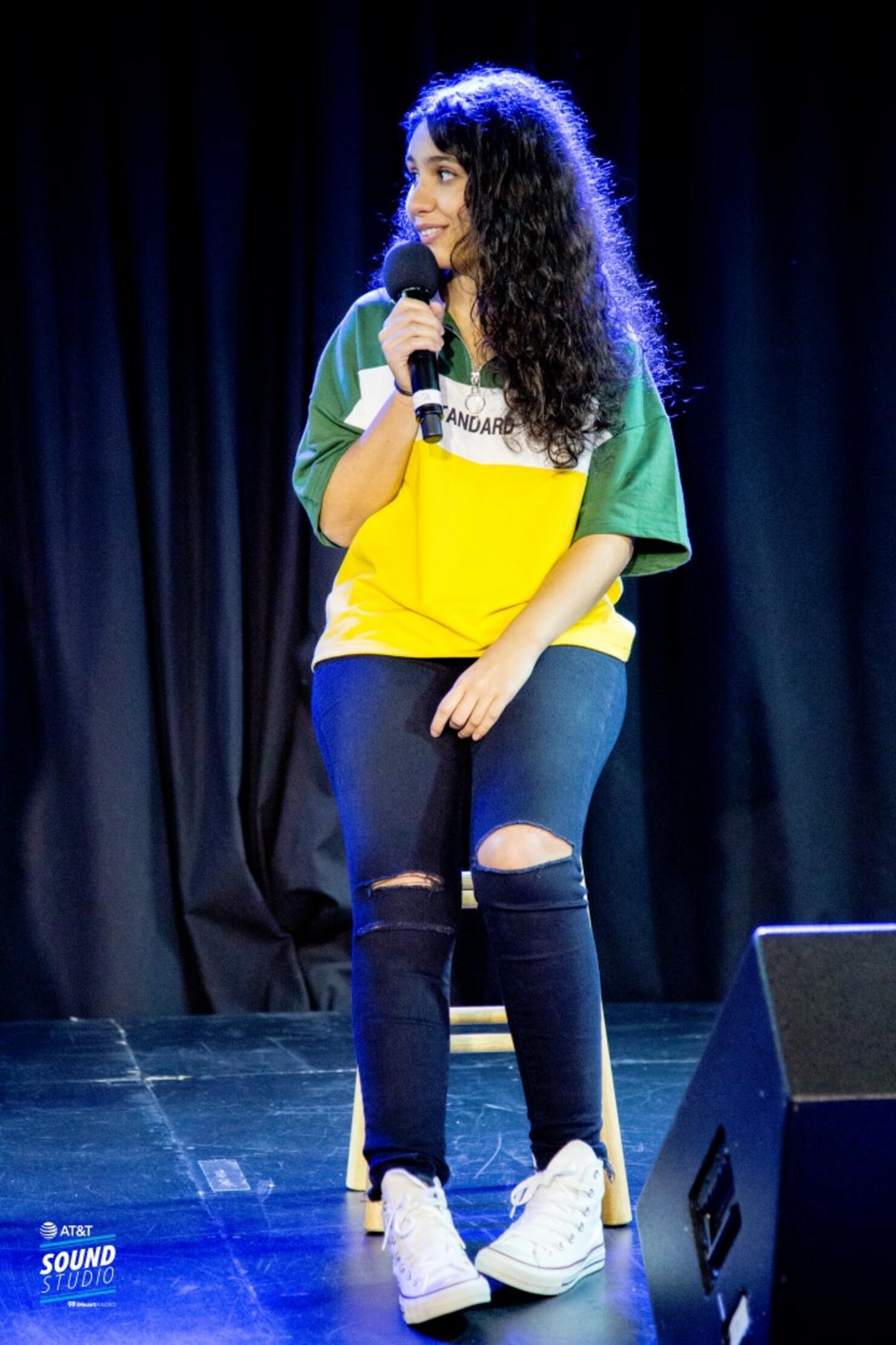 Alessia Cara in our AT&T Sound Studio
