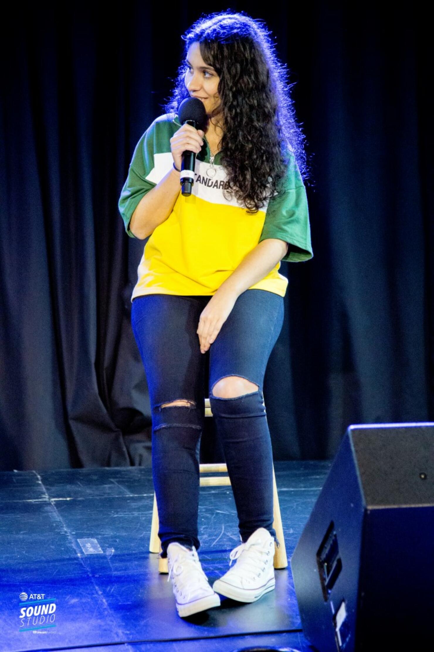 Alessia Cara in our AT&T Sound Studio