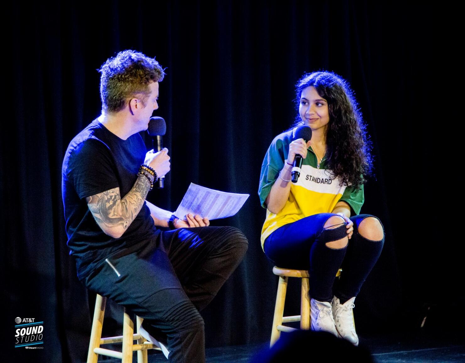 Alessia Cara in our AT&T Sound Studio