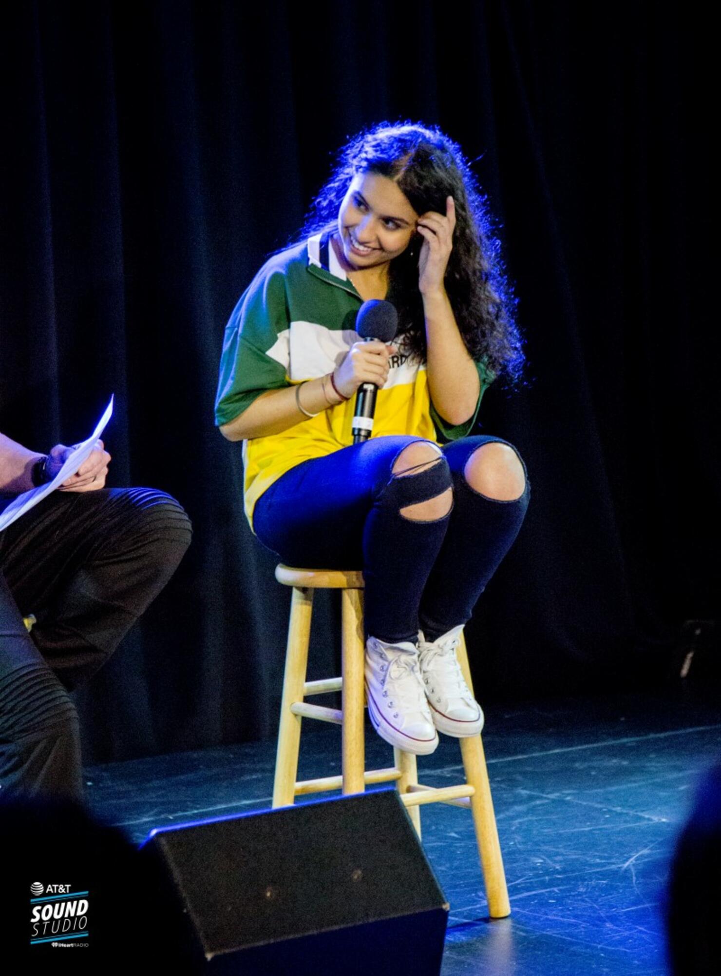 Alessia Cara in our AT&T Sound Studio
