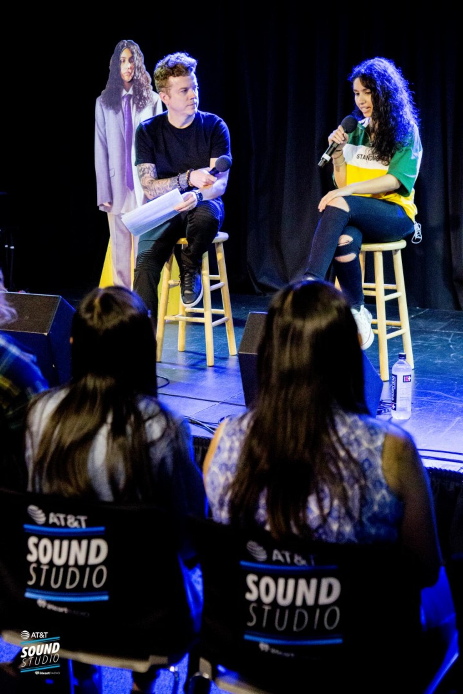 Alessia Cara in our AT&T Sound Studio