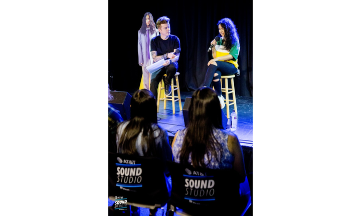 Alessia Cara in our AT&T Sound Studio