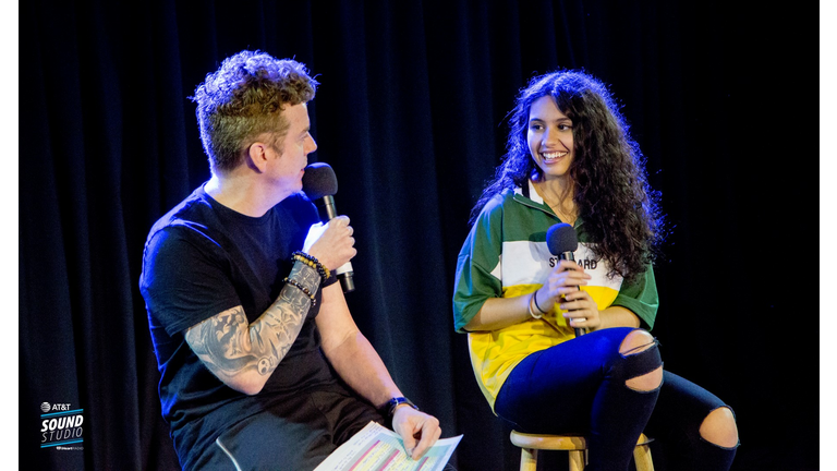 Alessia Cara in our AT&T Sound Studio