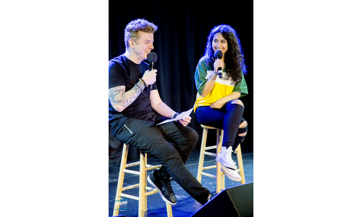 Alessia Cara in our AT&T Sound Studio