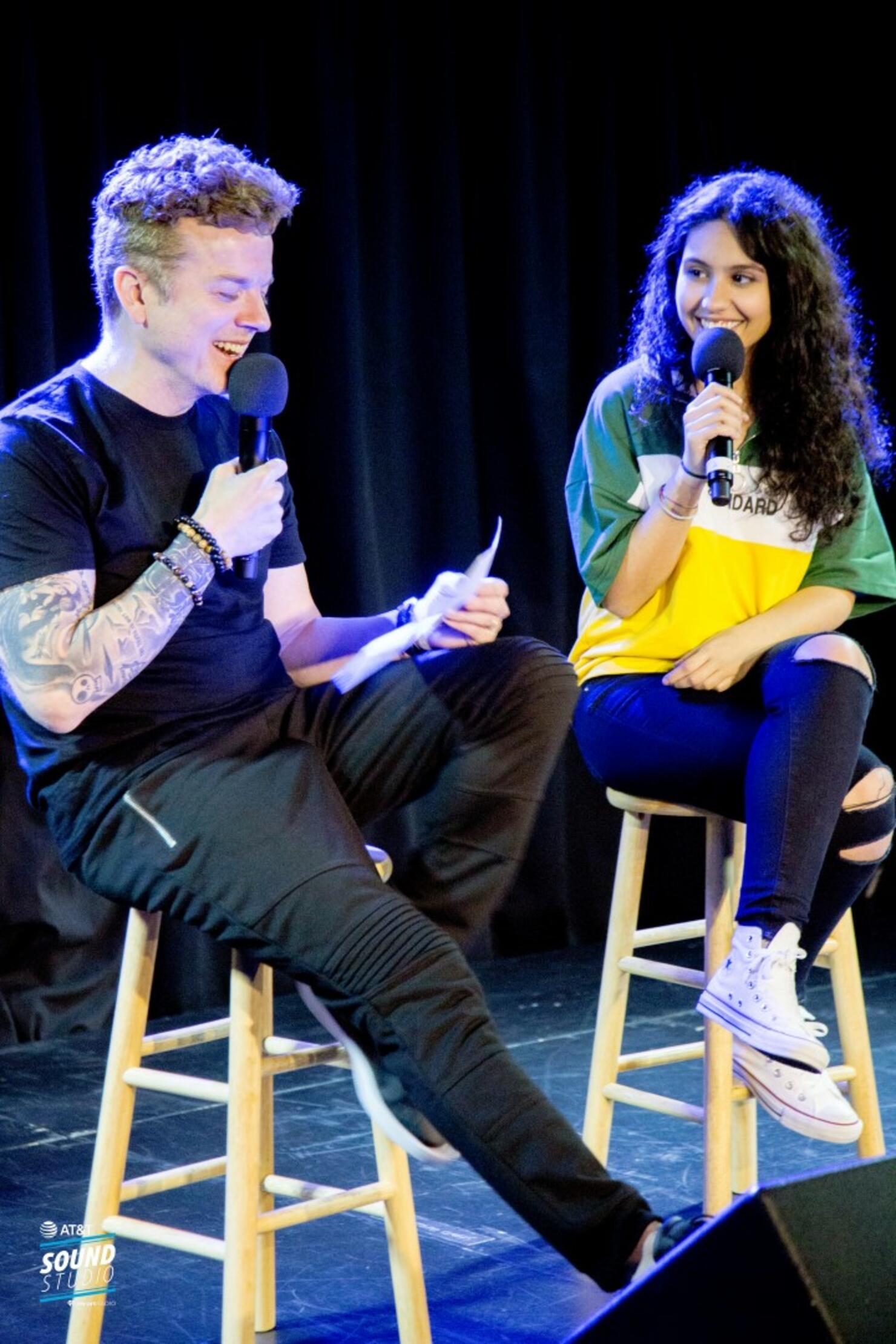Alessia Cara in our AT&T Sound Studio