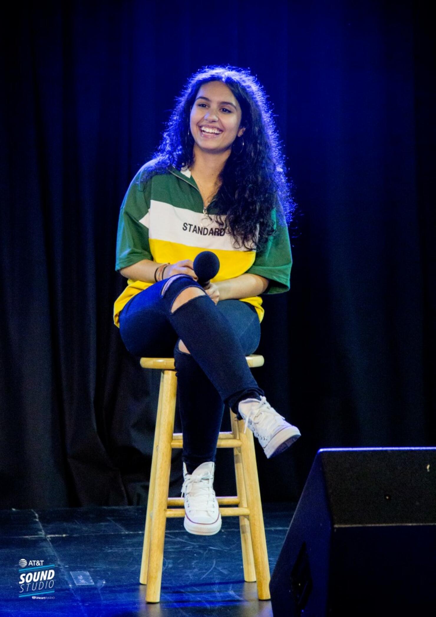 Alessia Cara in our AT&T Sound Studio