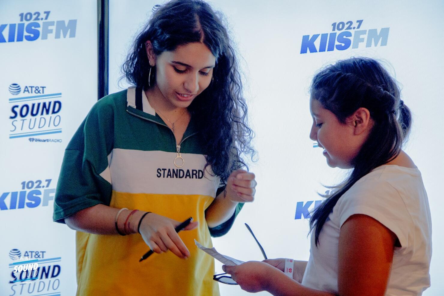 Alessia Cara in our AT&T Sound Studio
