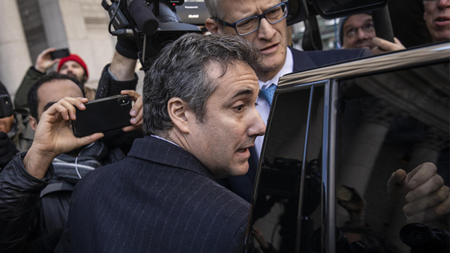 Michael Cohen, former personal attorney to President Donald Trump, exits federal court