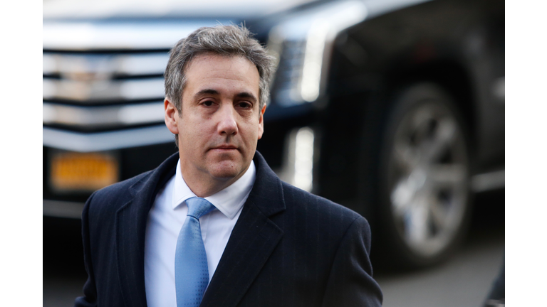 NEW YORK, NY - DECEMBER 12: Michael Cohen, President Donald Trump's former personal attorney and fixer, arrives at federal court for his sentencing hearing, December 12, 2018 in New York City. Cohen is set to be sentenced by a federal judge after pleading guilty in August to several charges, including multiple counts of tax evasion, a campaign finance violation and lying to Congress. (Photo by Eduardo Munoz Alvarez/Getty Images)