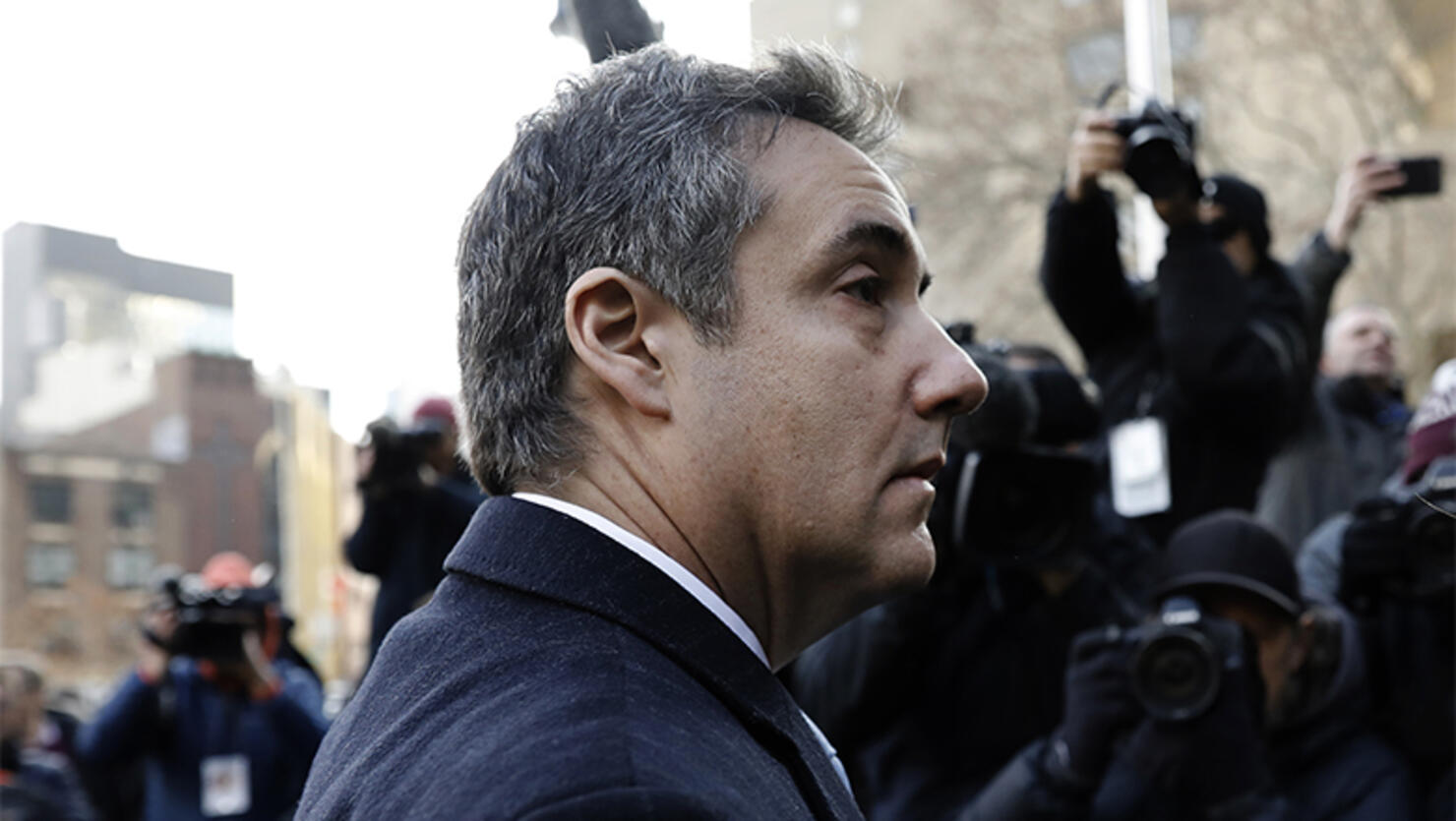 Michael Cohen, former personal lawyer to U.S. President Donald Trump, arrives at federal court in New York