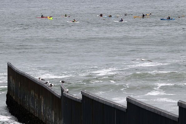 U.S. Mexico Beach  Getty Images