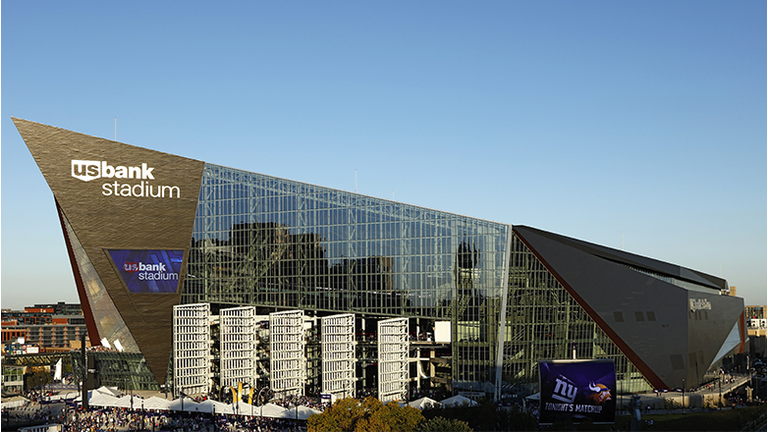 U.S. Bank Stadium in Minneapolis, Minnesota