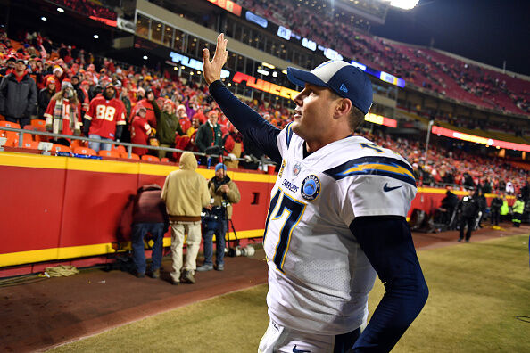 Chargers QB Philip Rivers  Getty Images