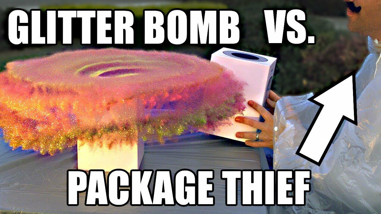 Package Thieves Epically Owned With Glitter Bombs And Fart Spray Iheart