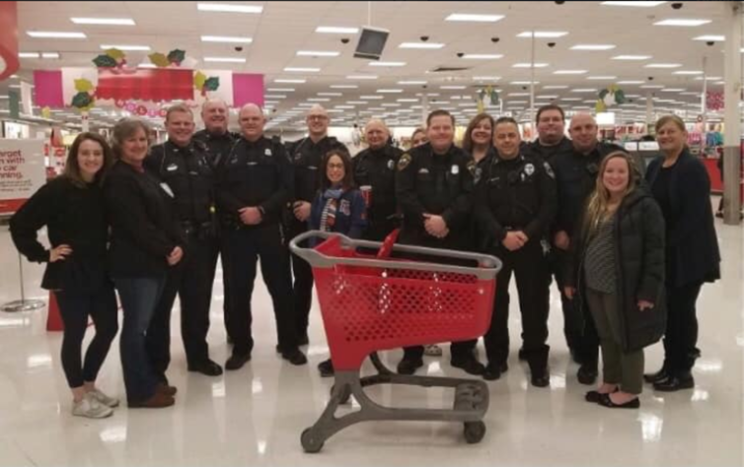 2 michigan women accused of stealing from target during shop with a cop event
