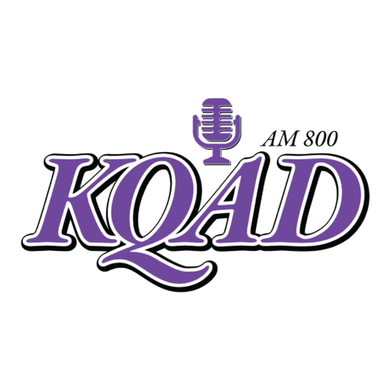 AM 800 KQAD logo