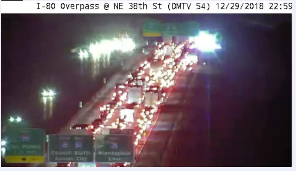 Pickup rear-ends car on I-80 near Altoona, 1 killed - Thumbnail Image