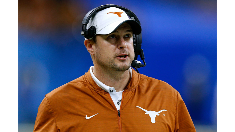 Head coach Tom Herman of the Texas Longhorns