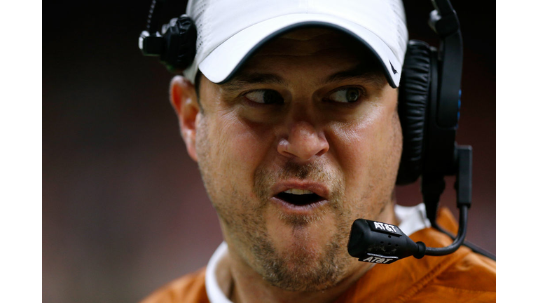 Head coach Tom Herman of the Texas Longhorns