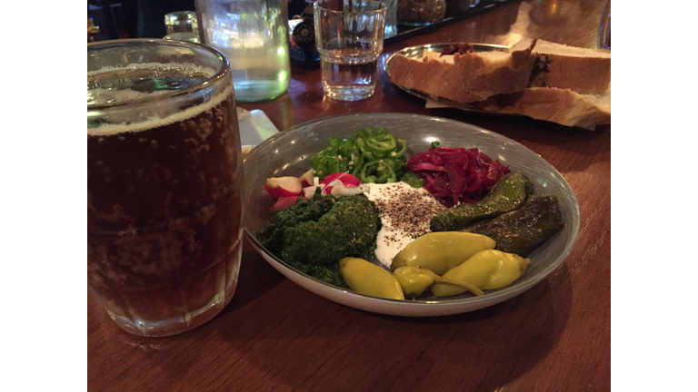 local beer in Tel Aviv