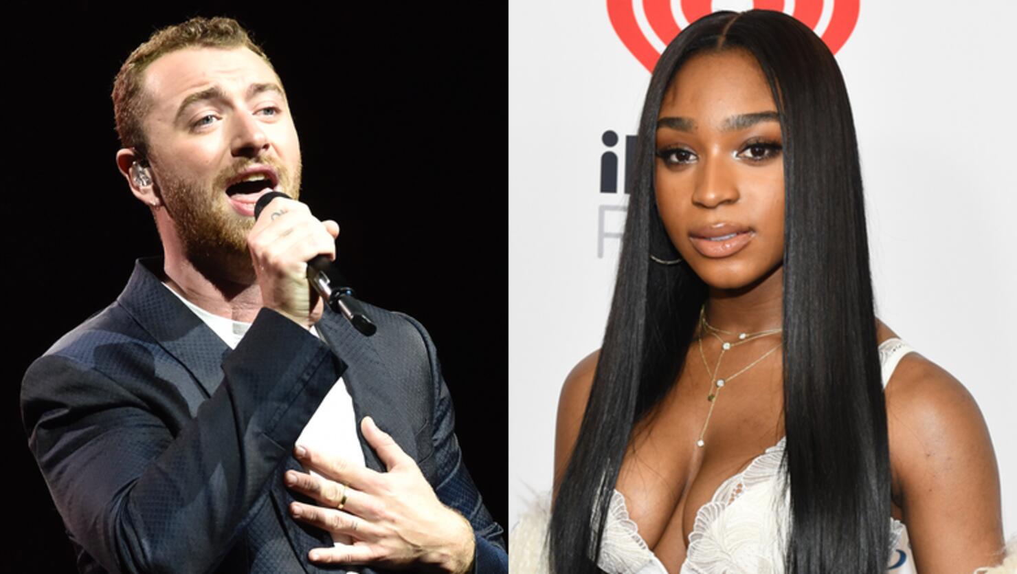 Sam smith normani dancing. Смит и нормани. Sam Smith Normani. Сэм Смит и нормани. Normani Dancing with a stranger.