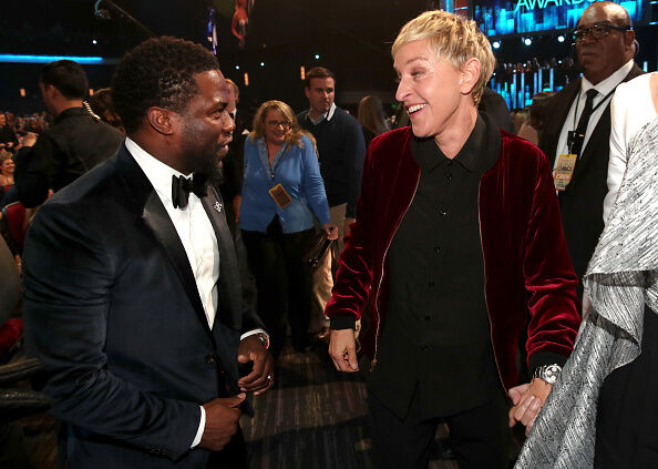 Ellen wants Kevin Hart to have a second chance at hosting the Oscars