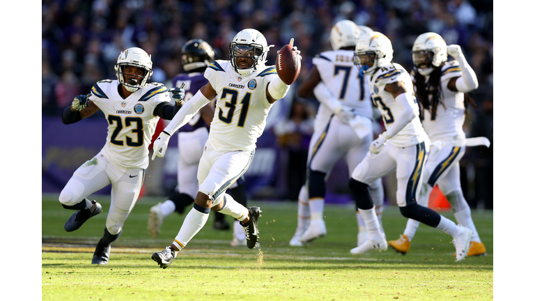 Chargers defeat Ravens to advance to next week's divisional playoffs