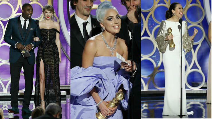 Golden Globes 2019 Lady Gaga Wins Taylor Swifts Surprise